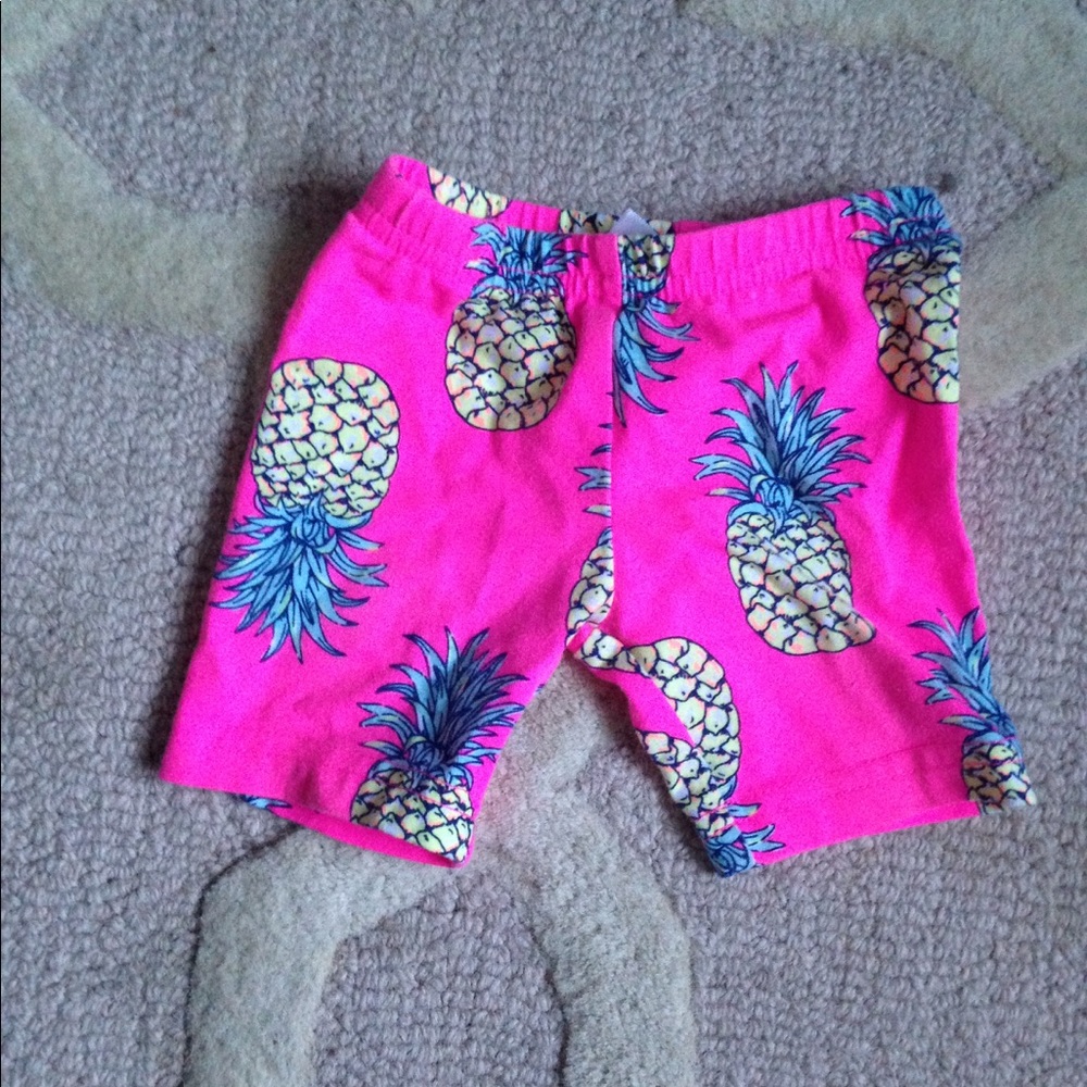 Carters pineapple shorts